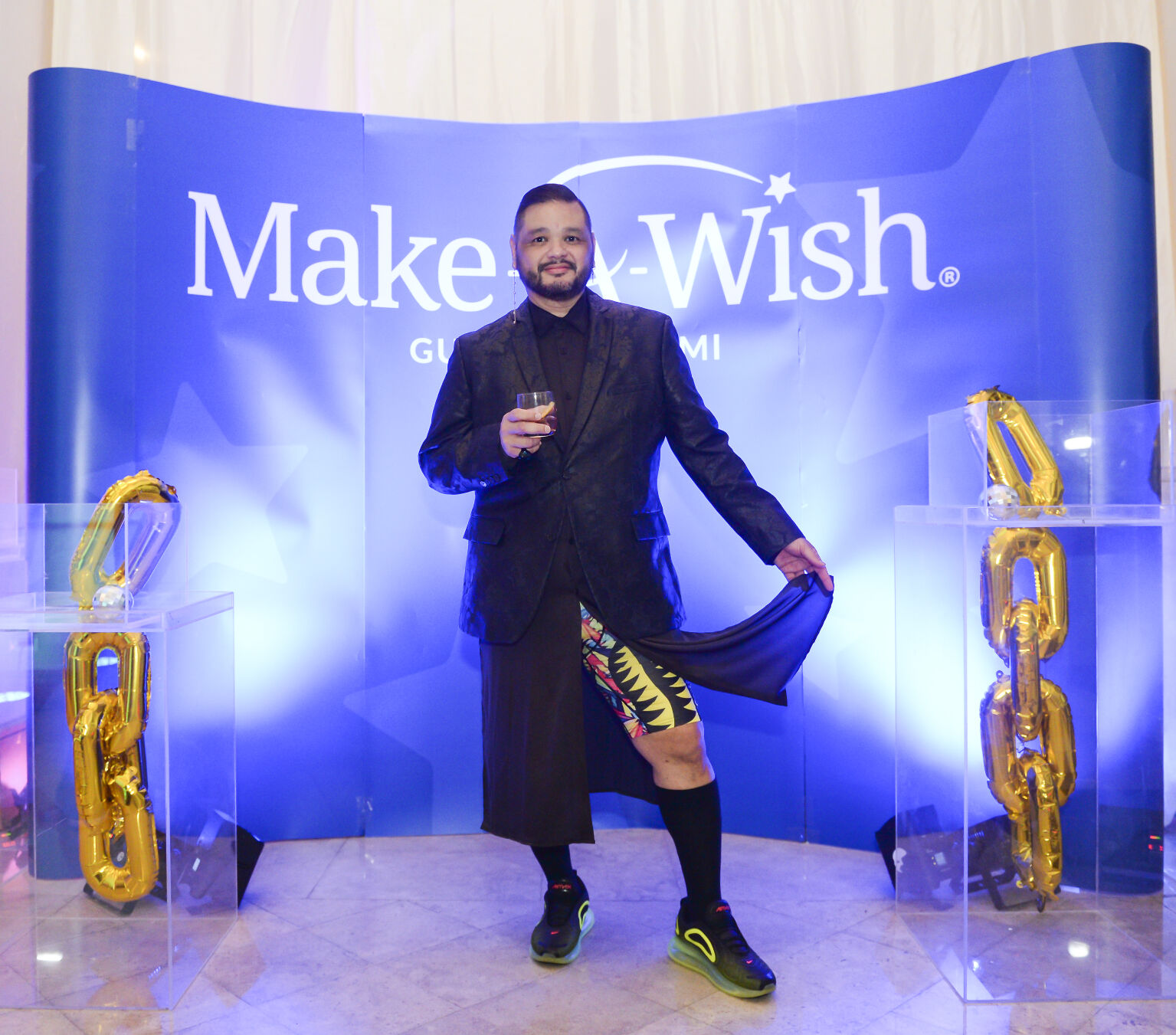 Make-A-Wish Black Tie & Tennies Gala: James Santos